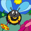 Bee Coloring Pages