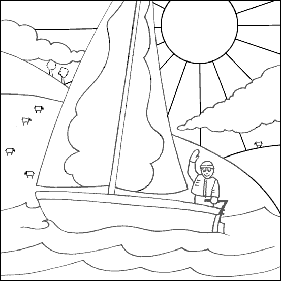 Boat To Colour