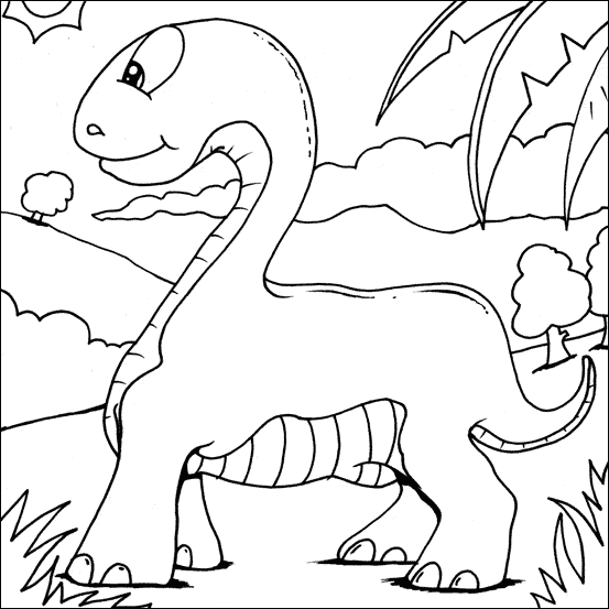 Baby Brachiosaurus