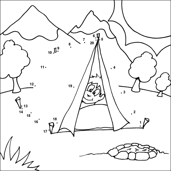 Camping Dot to dot