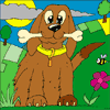 Dog Online Coloring