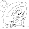 Sheep Colouring pictures
