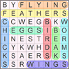 Easy Bird Word Search